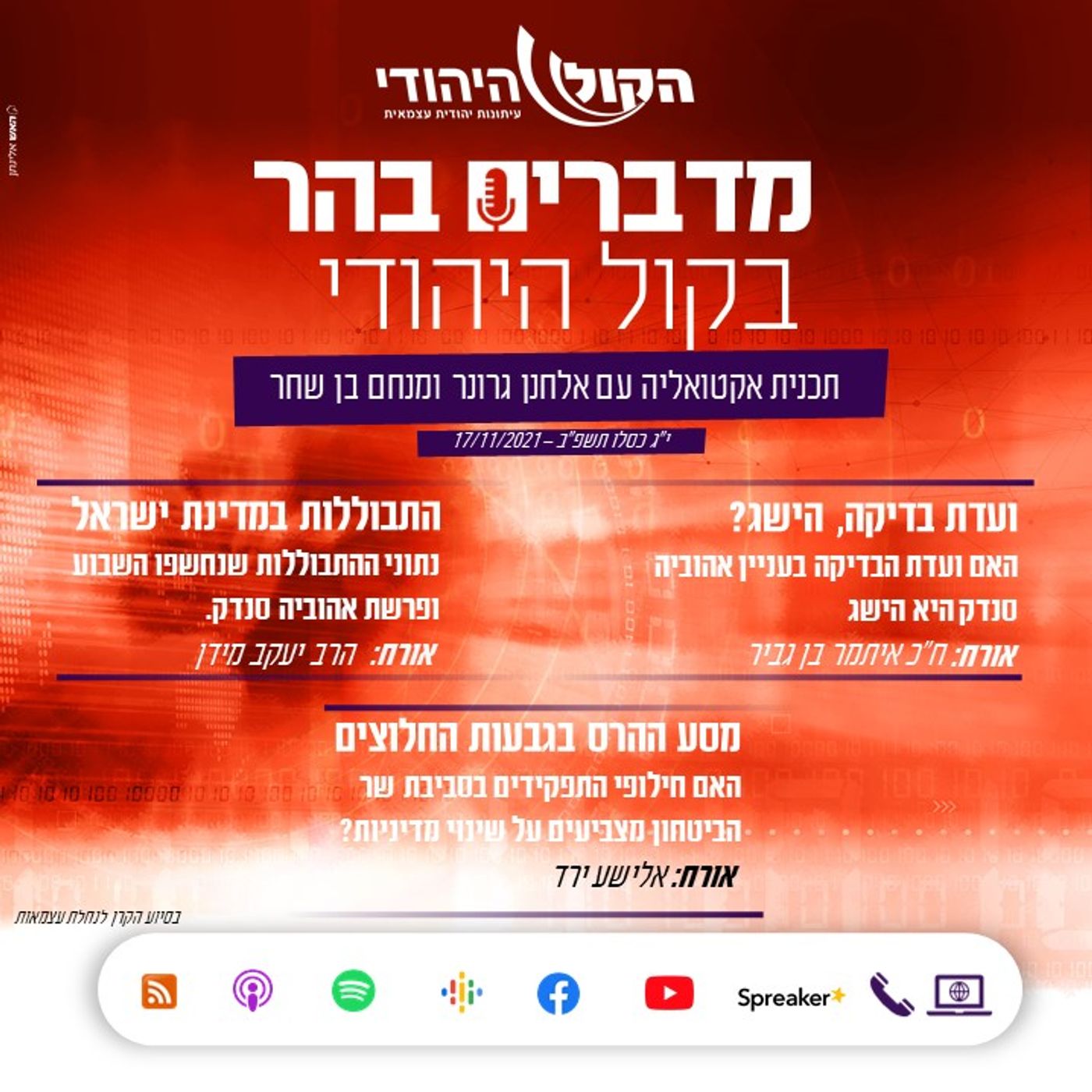 מדברים בהר: כמה יהודים מתבוללים היום בארץ? מדברים בהר מדברים בהר: כמה יהודים מתבוללים היום בארץ?