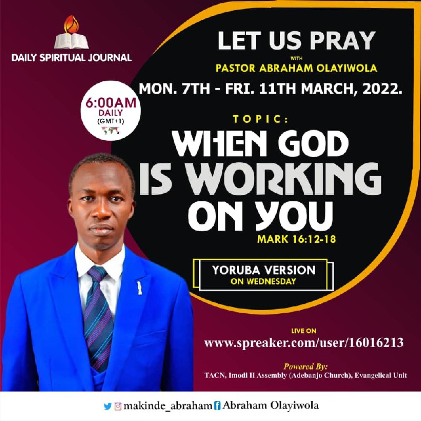 WHEN GOD IS WORKING ON YOU, Vol. 2 episode artwork