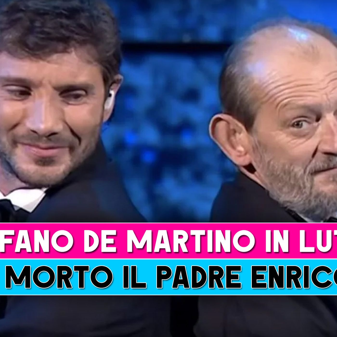 Sefano De Martino In Lutto: E' Morto Il Padre!