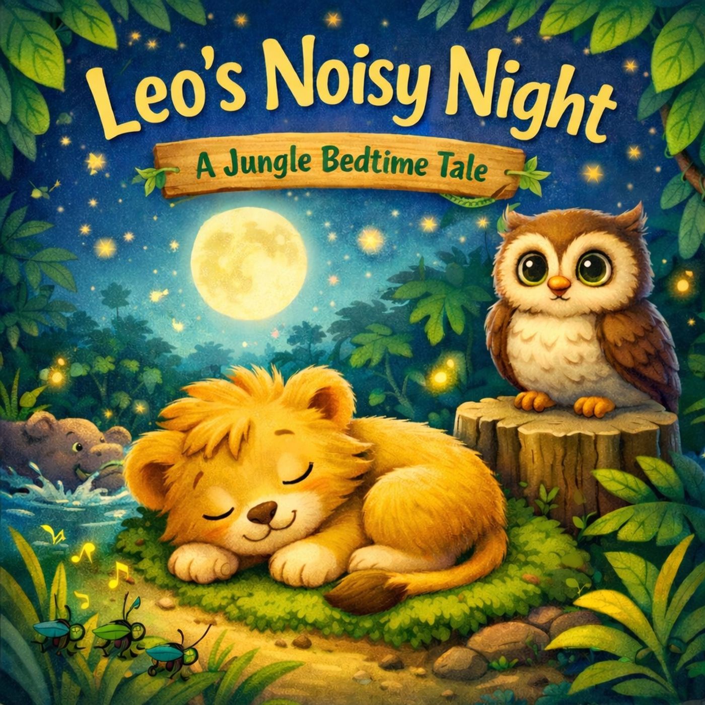 Leo the Lion Can’t Sleep episode artwork