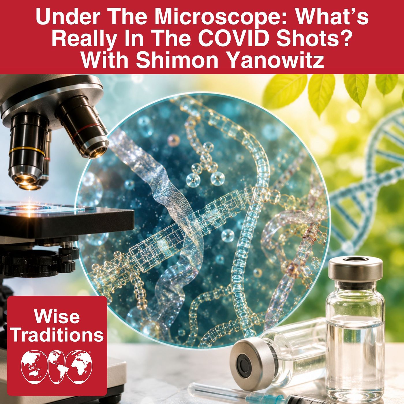 601: Under The Microscope: What's Really In The COVID Shots? With Shimon Yanowitz episode artwork