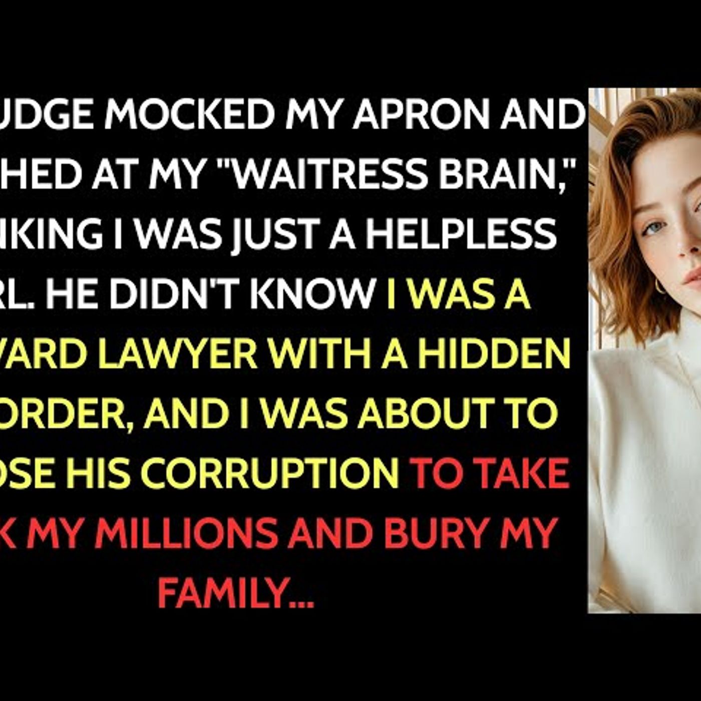 Judge Mocked My Genius Waitress Brain—Until I Revealed I'm Actually a Harvard Lawyer episode artwork