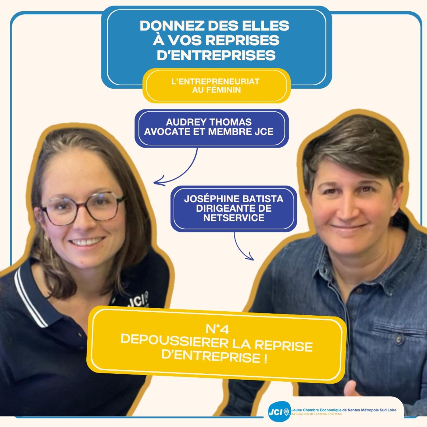 Dépoussiérer la reprise d'entreprise - Joséphine Batista episode artwork