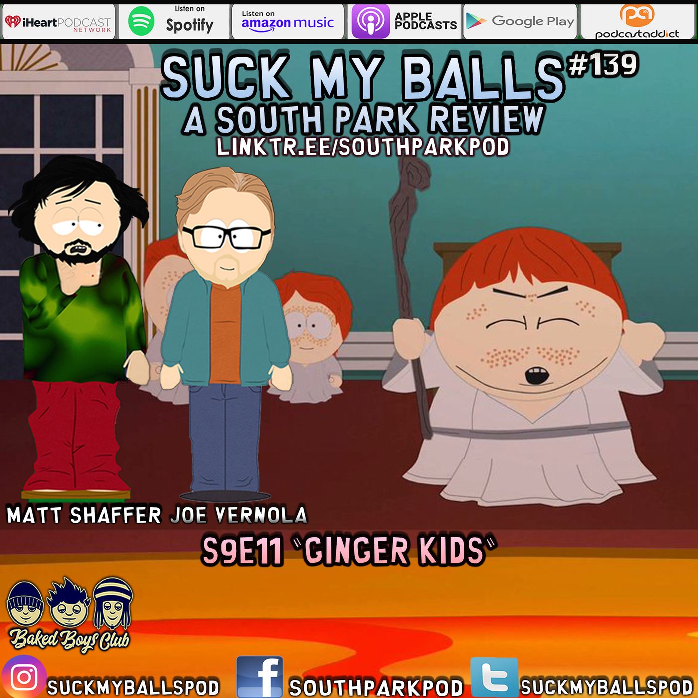 SMB #139 - S9E11 Ginger Kids - "Better Red, Then Dead!"