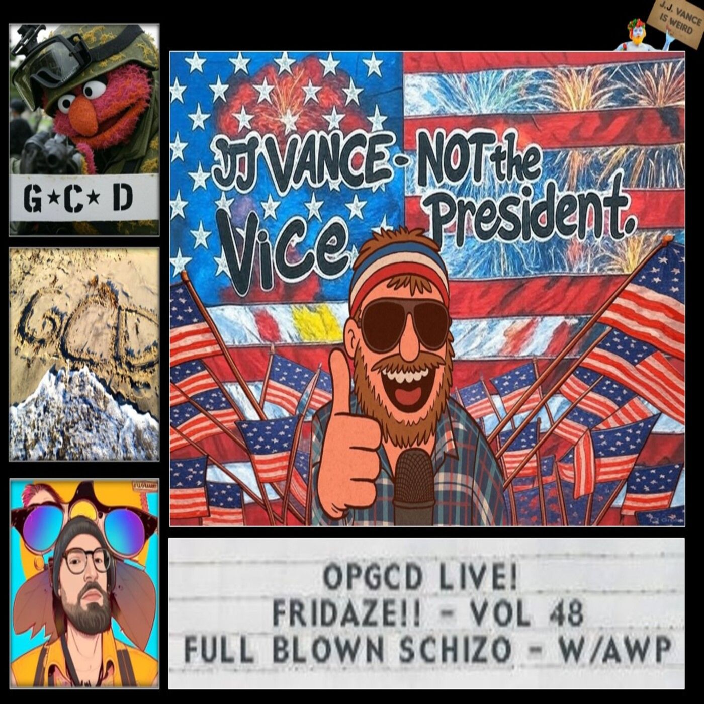 OpGCD Live! Fridaze!! - Vol 49 - Columbine: Full Blown Schizo! - w/AWP