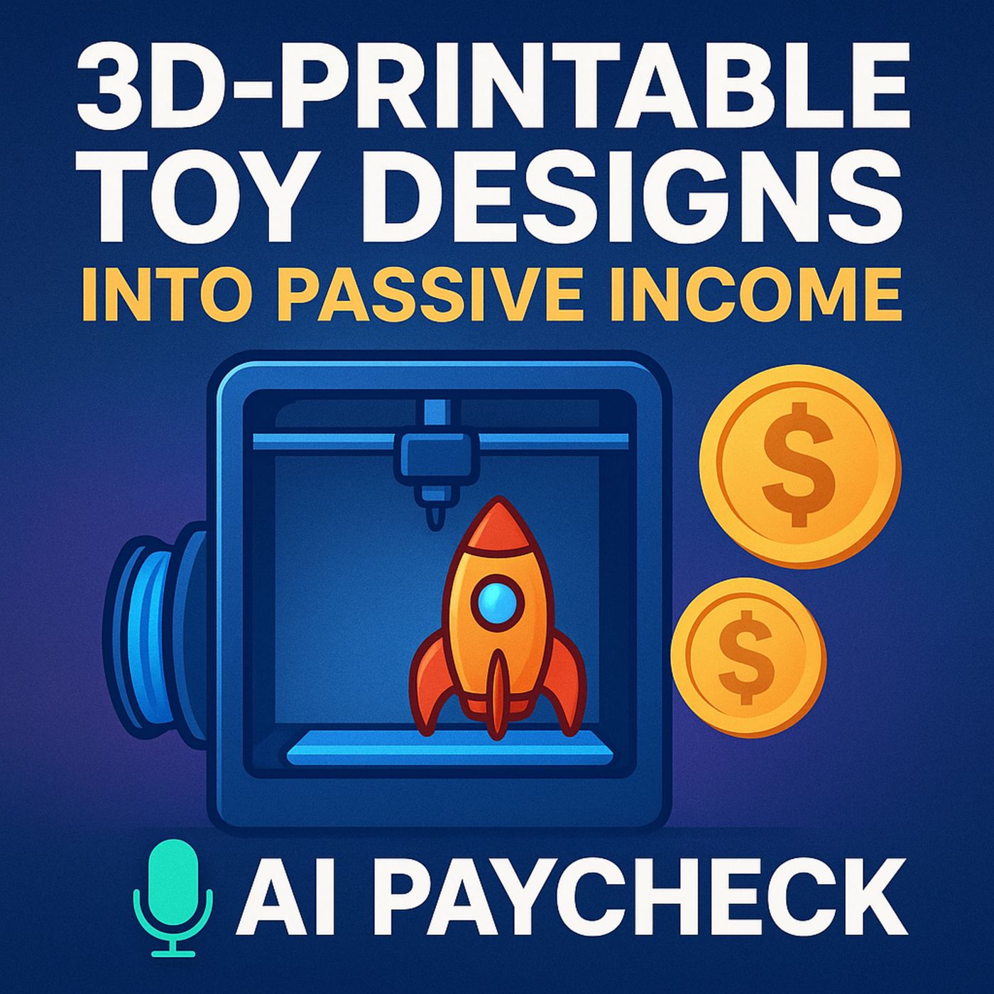 Spline AI Goldmine: Turn 3D-Printable Toy Designs into Passive Income on Printables.com
