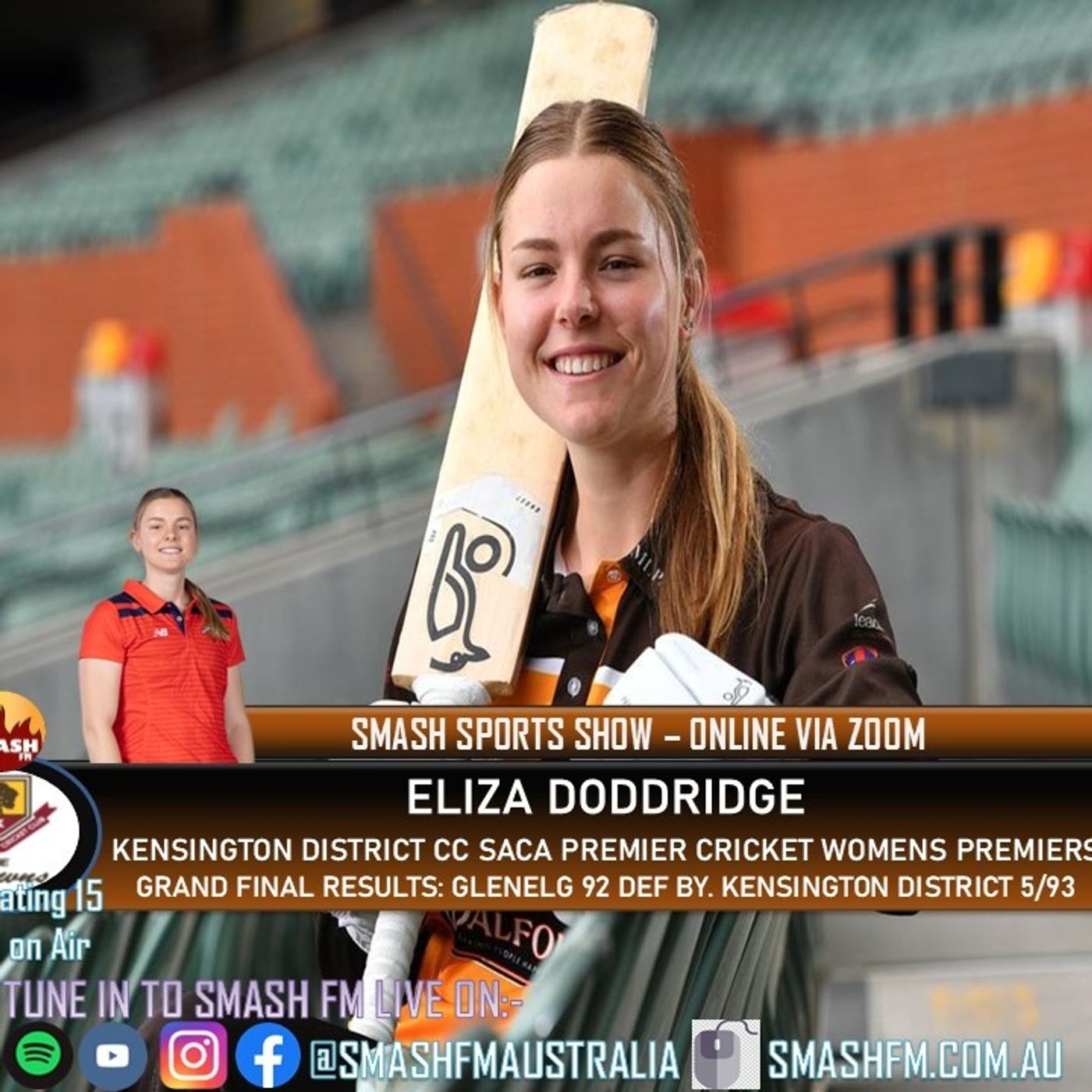 SSS15THYR: Kensington District SACA Premier Cricket Womens 1st Grade Premiership Interviews 250525