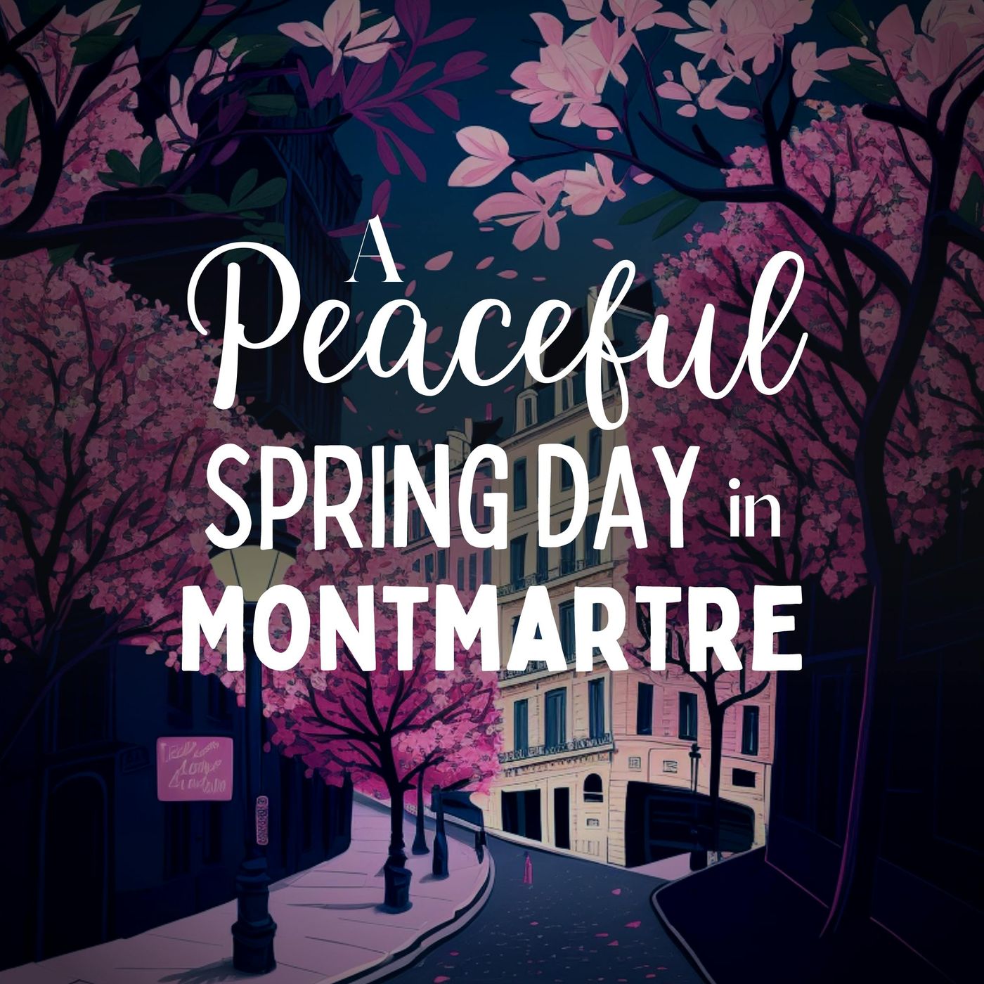 A Peaceful Spring Day in Montmartre
