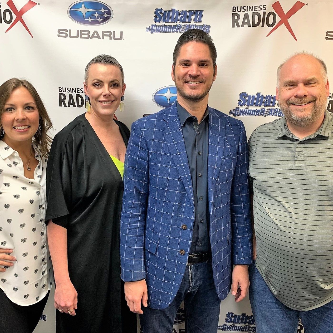 Matt Moeck of Next Star Communications and Denise Gray of DKS Esthetics episode artwork