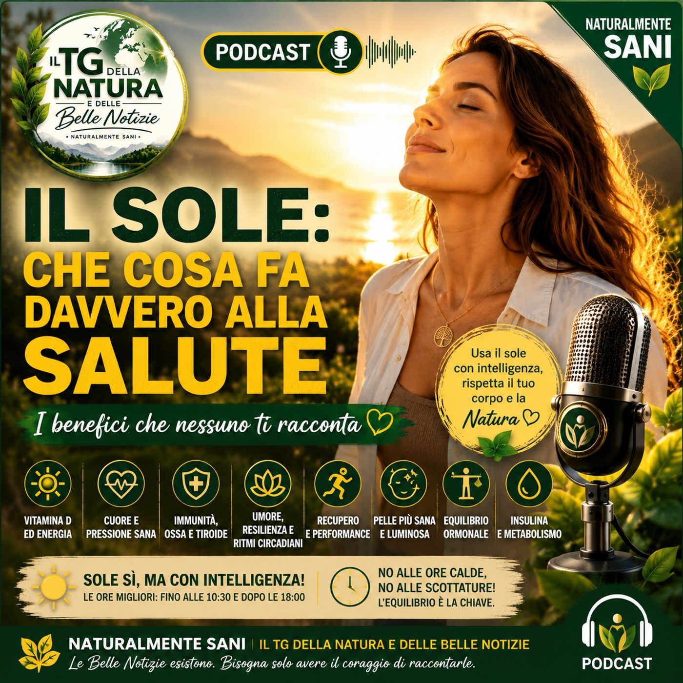Il sole: un nemico o un grande alleato della salute? episode artwork