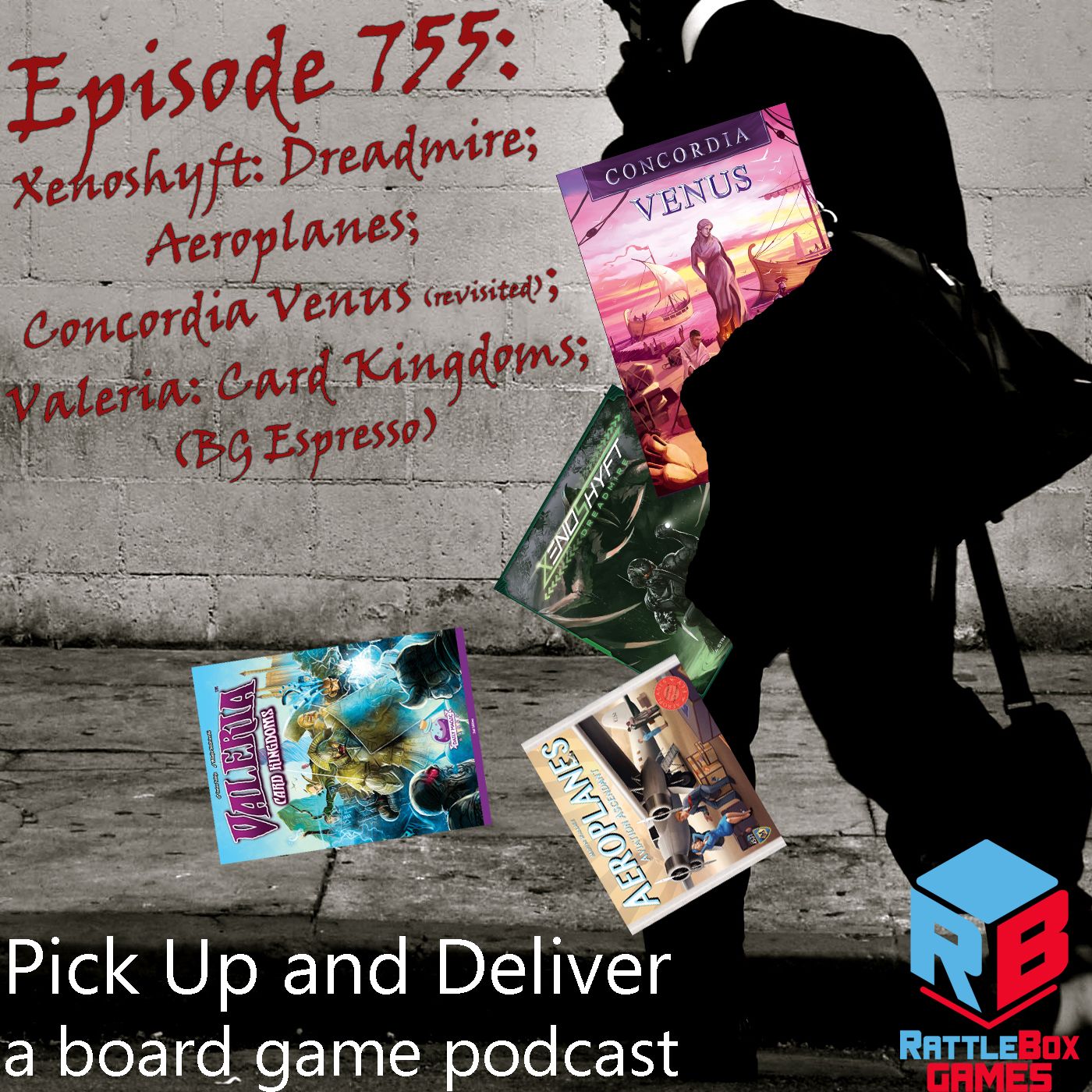 Xenoshyft: Dreadmire; Aeroplanes; Valeria: Card Kingdoms; Concordia Venus (revisited)
