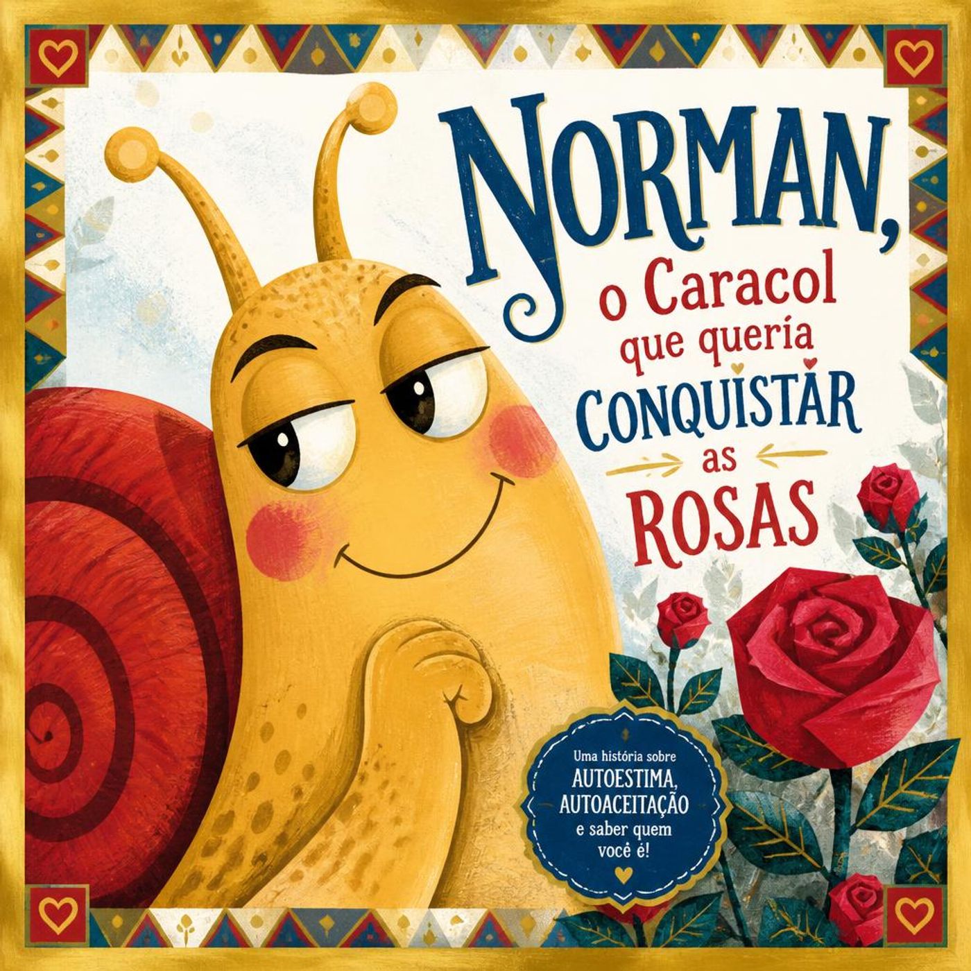 O Caracol Guloso e o Jardim das Rosas ｜ Fábula