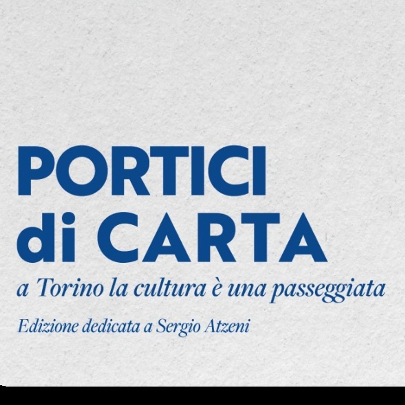 Marco Pautasso "Portici di Carta"