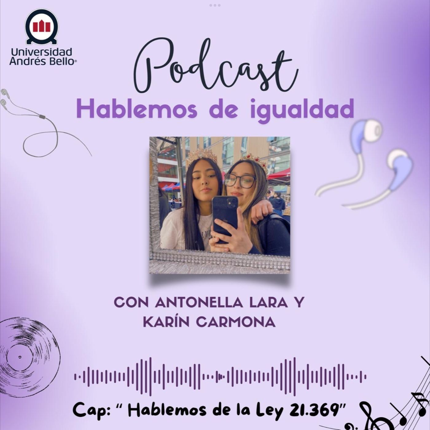 Cap: “Hablemos de la ley 21.369” podcast artwork