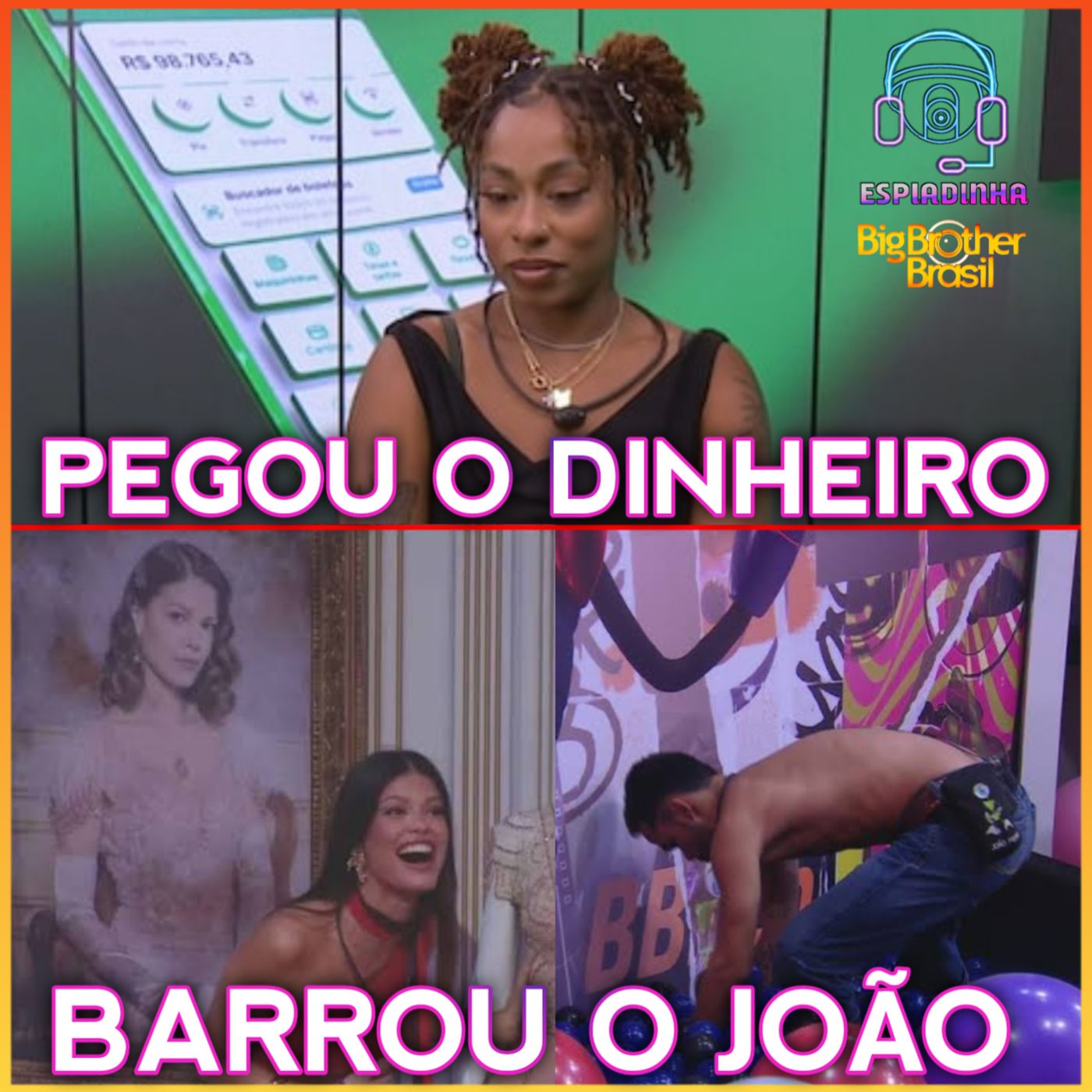 Thamiris escolhe Vinicius e Guilherme! + João Pedro é BARRADO da festa de Vitória | BBB 25