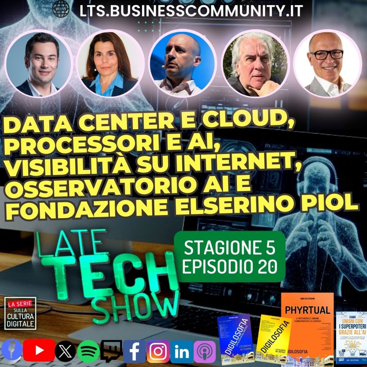 Data center e cloud, processori e ai,visibilità sul web, Osservatorio AI e Fondazione Piol - S05e20