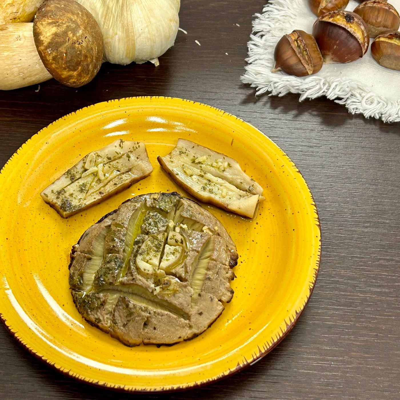 Funghi porcini in padella