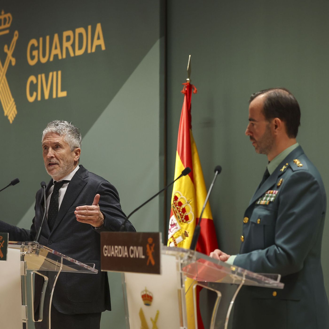 Tertulia de Herrero: Marlaska evita aclarar si la Guardia Civil sabía que había dos trenes siniestrados