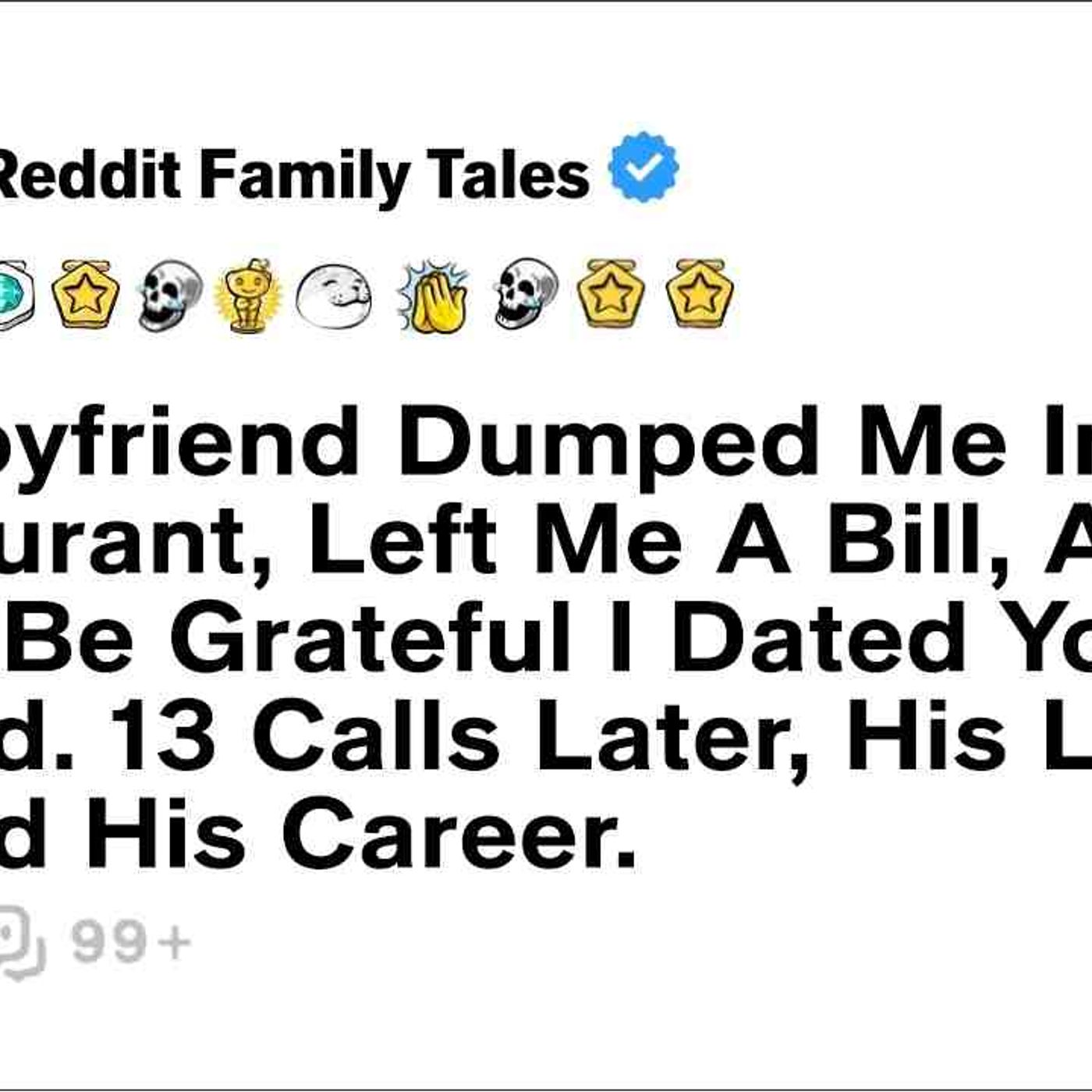 My Boyfriend Dumped Me In Restaurant_ Said _Be Grateful I Dated You_... - Reddit Cheating Stories episode artwork