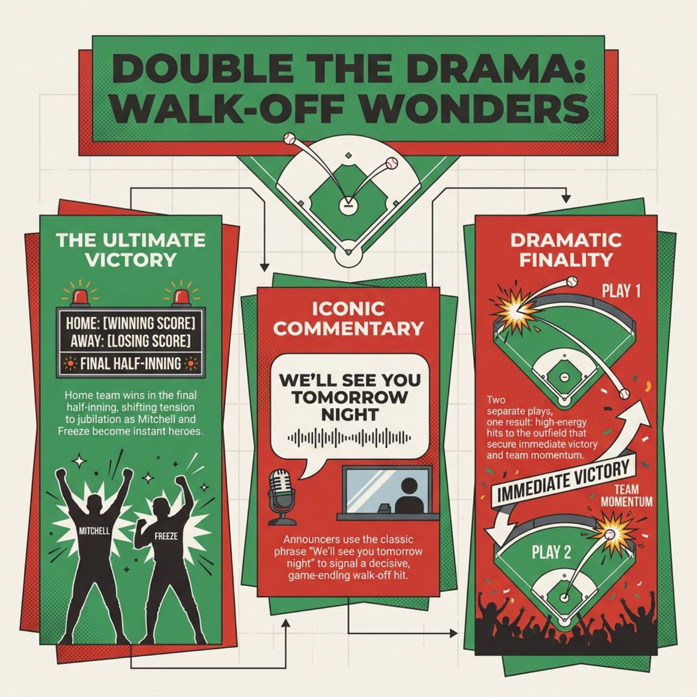 Title: Double the Drama: Walk-Off Wonders! Jack & Joe Buck episode artwork