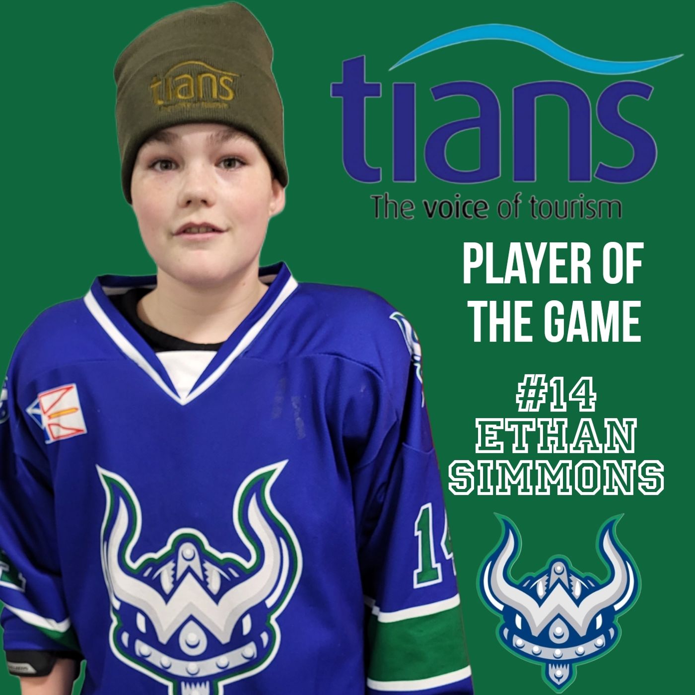TIANS Player of the Game - Ethan Simmons episode artwork