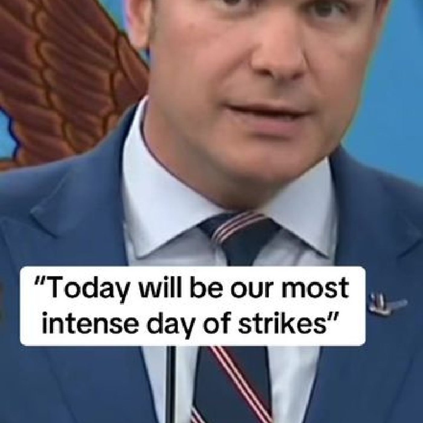 Secretary of Defense Pete Hegseth says today will be “the most intense” day of strikes inside Iran. episode artwork