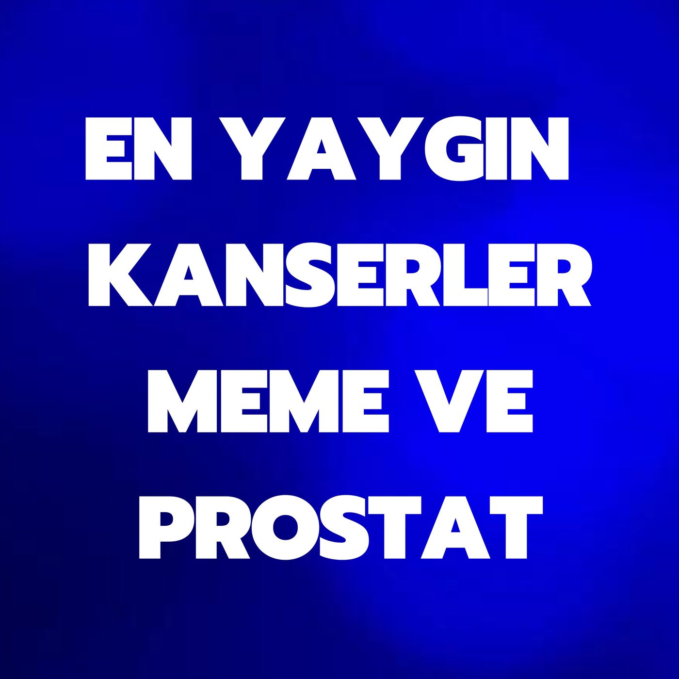 OYTUN ERBAŞ İLE DOBRA DOBRA BİLİM #9 - EN YAYGIN KANSERLER MEME VE PROSTAT