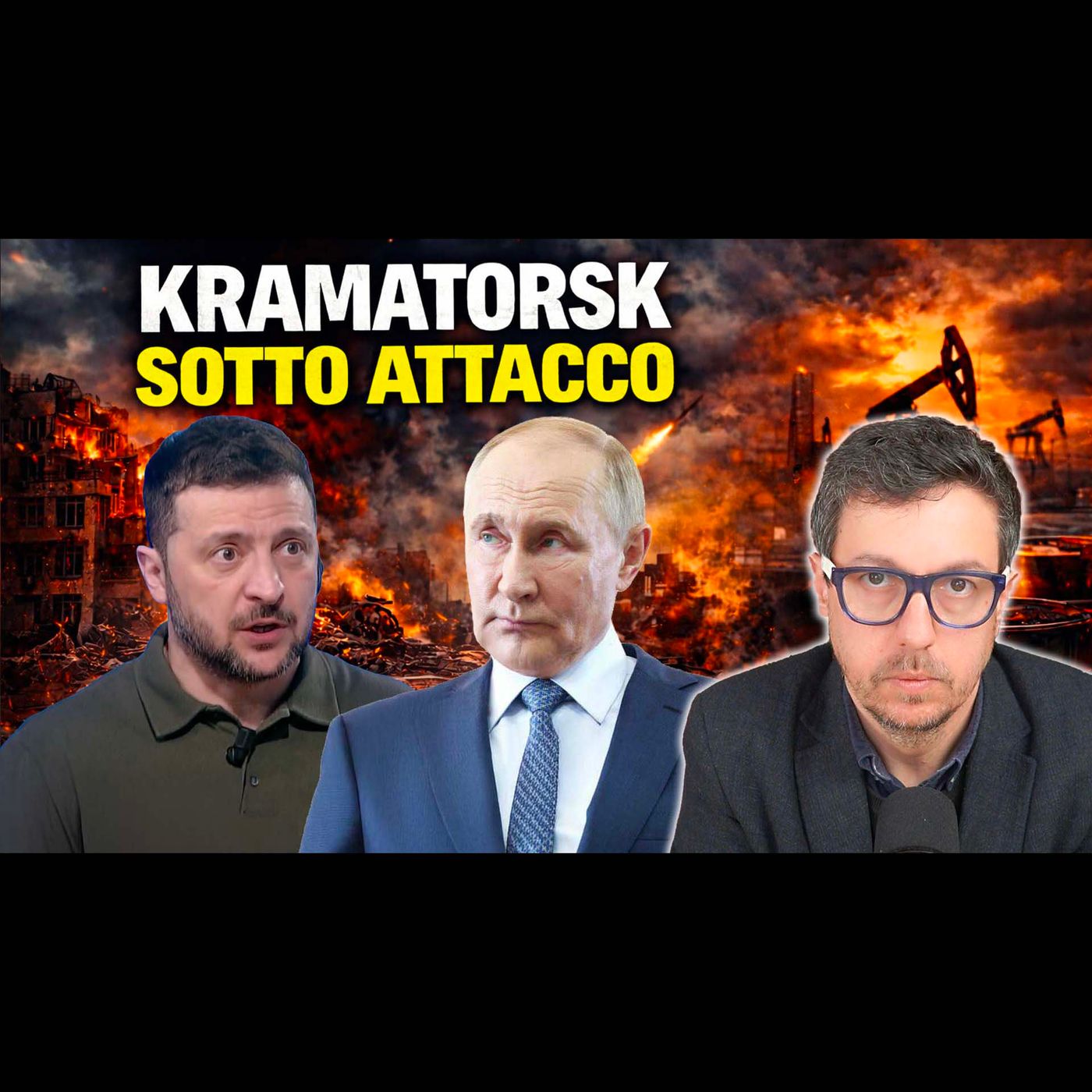 KRAMATORSK SOTTO ATTACCO | LA RUSSIA PREME SULLA CINTURA E INCASSA DAL PETROLIO