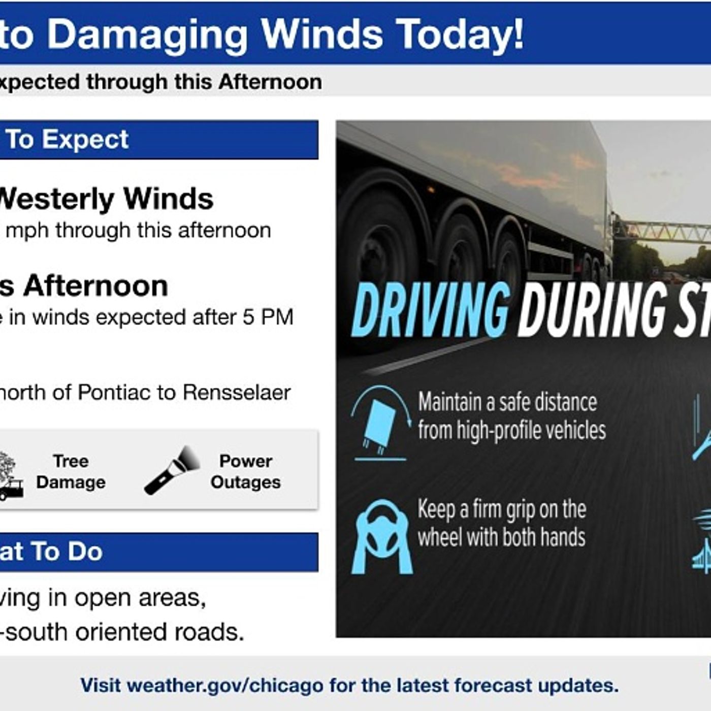 High winds down power lines, close roads in McHenry County episode artwork