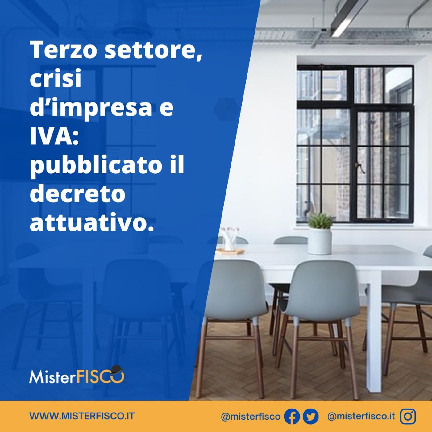 Terzo settore, crisi d’impresa e IVA: pubblicato il decreto attuativo episode artwork