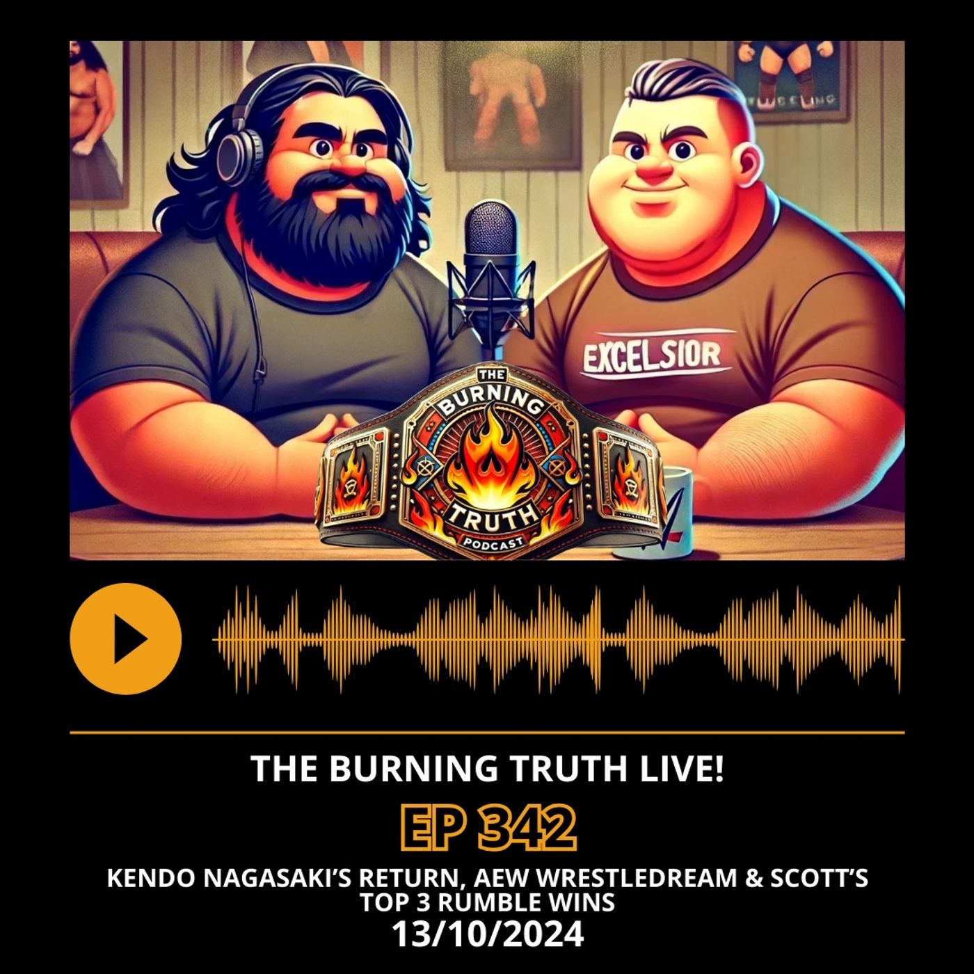 342: Kendo Nagasaki's Return, AEW WrestleDream and Scott's Top 3 Rumble Wins episode artwork
