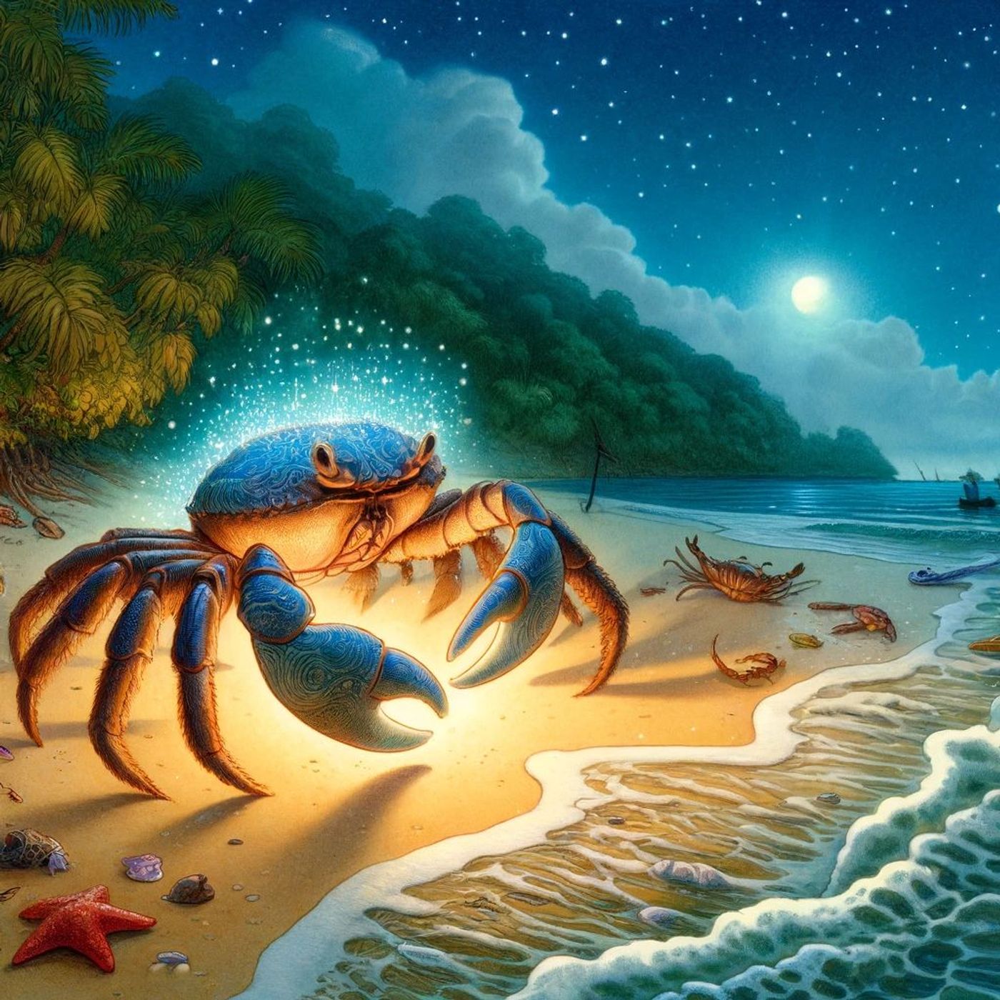 De krab die met de zee speelde | Sprookjes Over Gehoorzaamheid episode artwork