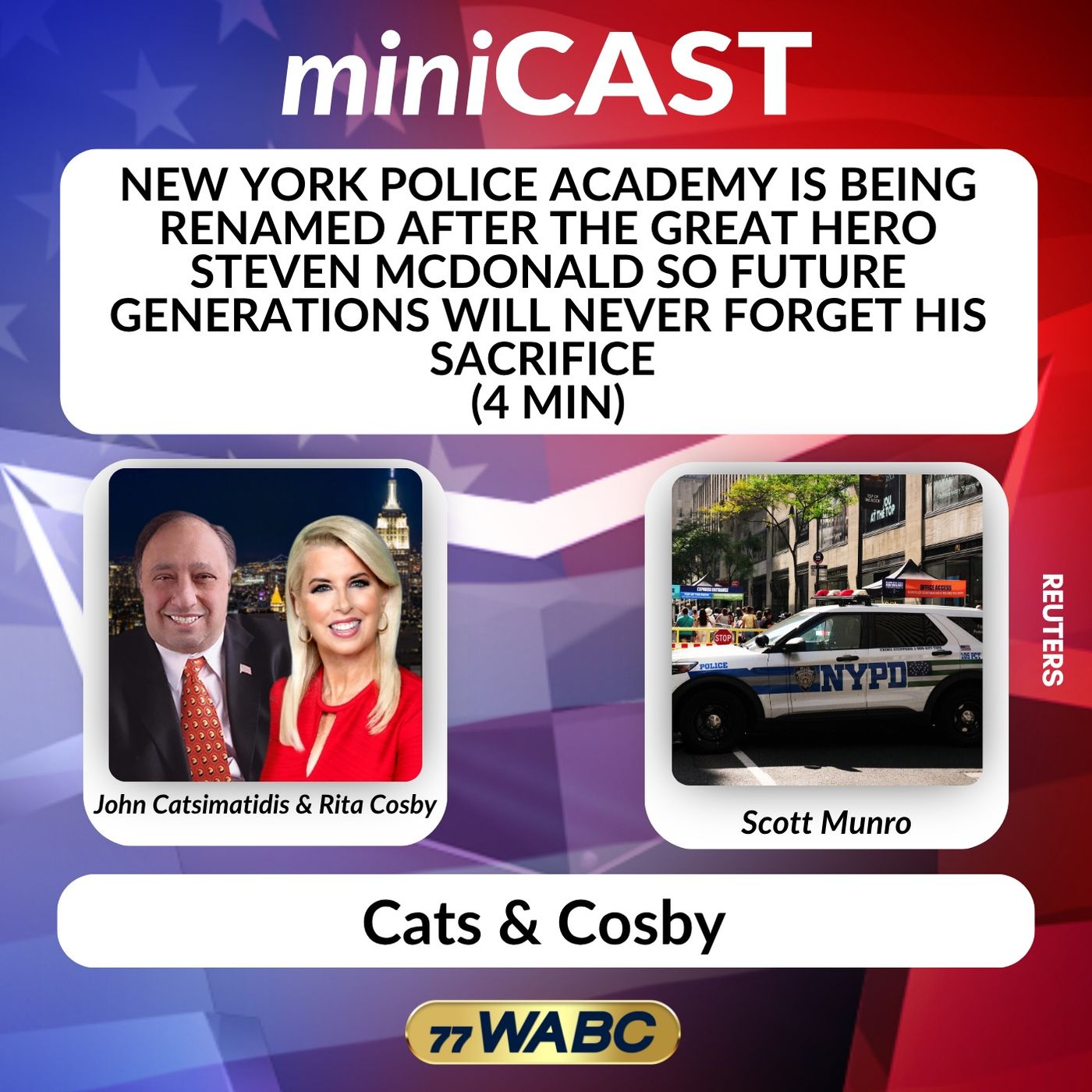 Scott Munro: New York Police Academy is Being Renamed After the Great Hero Steven McDonald So Future Generations Will Never Forget his Sacri