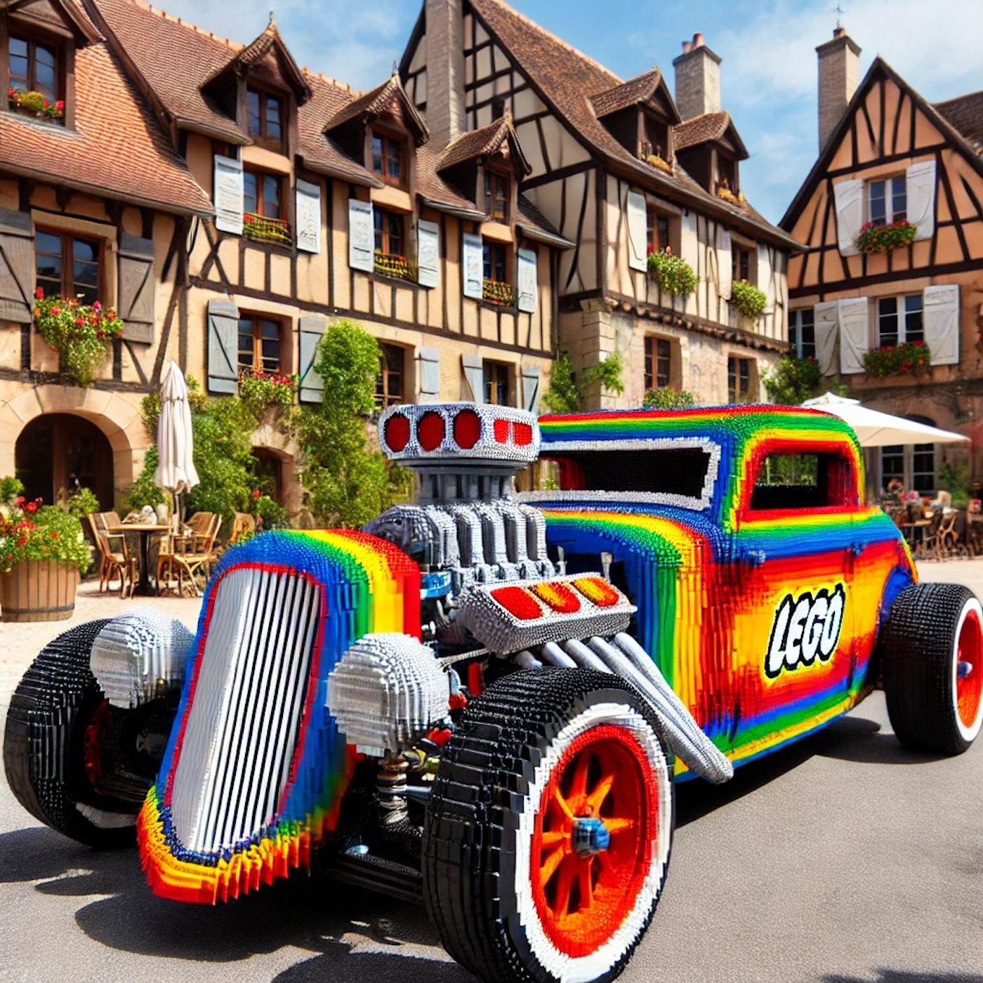 As-tu déjà imaginé construire une voiture fonctionnelle avec des briques Lego ? episode artwork