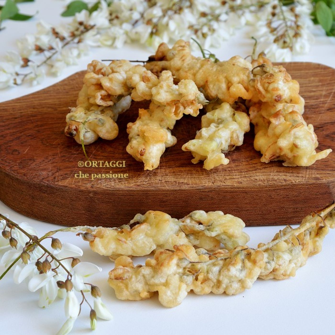 Fiori di acacia fritti, robinia in pastella episode artwork