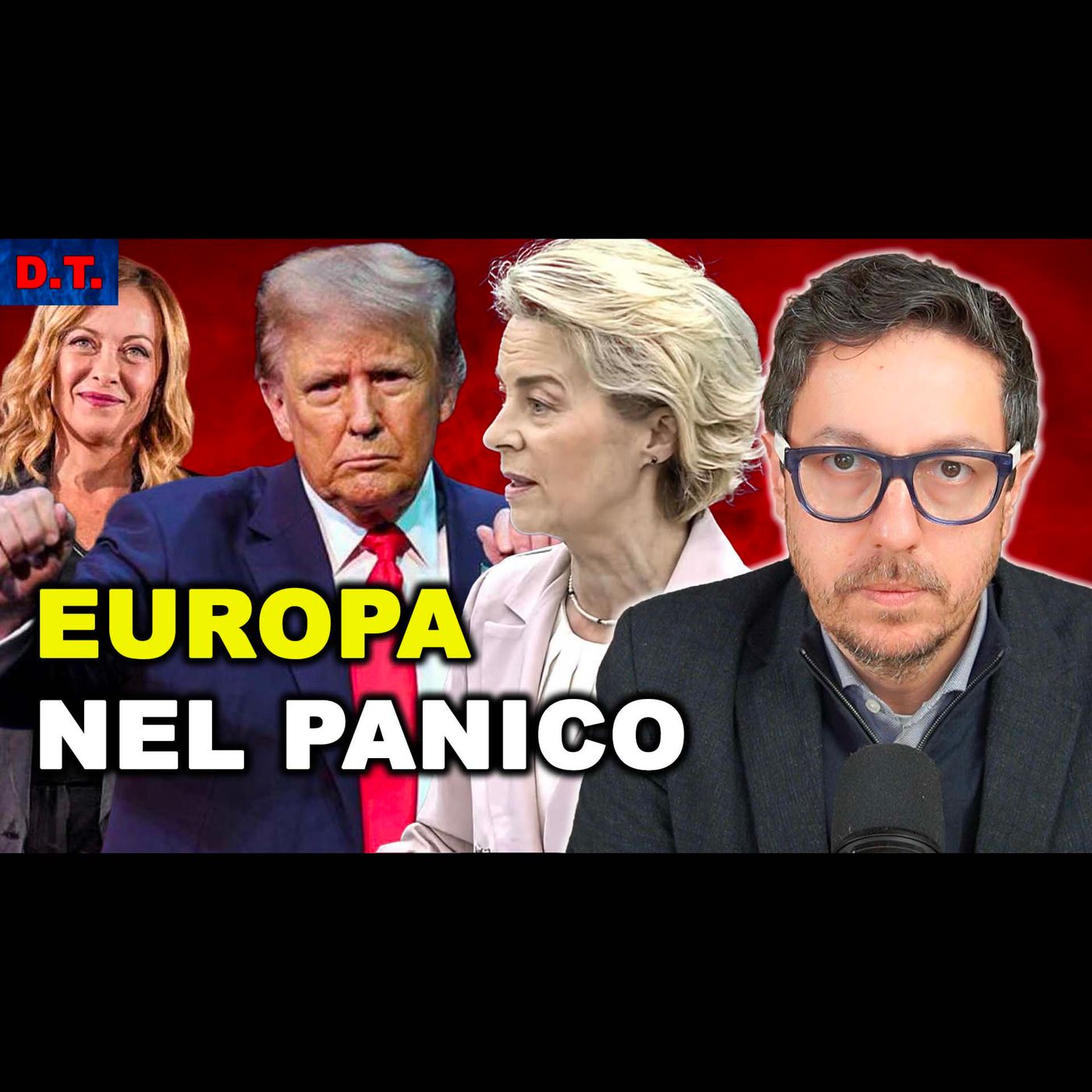 L’EUROPA SCONFITTA ED EUROPEI NEL PANICO PER I DAZI DI TRUMP SULLA GROENLANDIA L’EUROPA SCONFITTA ED EUROPEI NEL PANICO PER I DAZI DI TRUMP SULLA GROENLANDIA