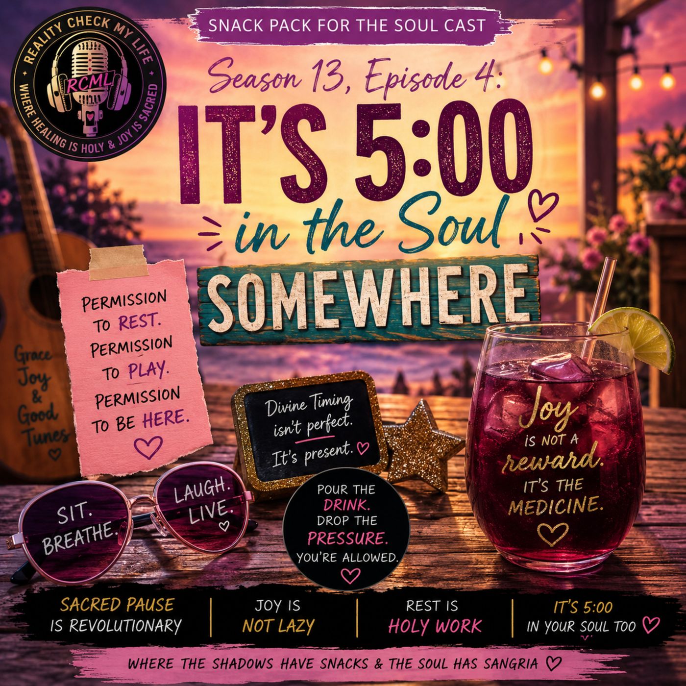 Snack PackS13E4: It’s 5:00 in the Soul Somewhere 🍷 episode artwork