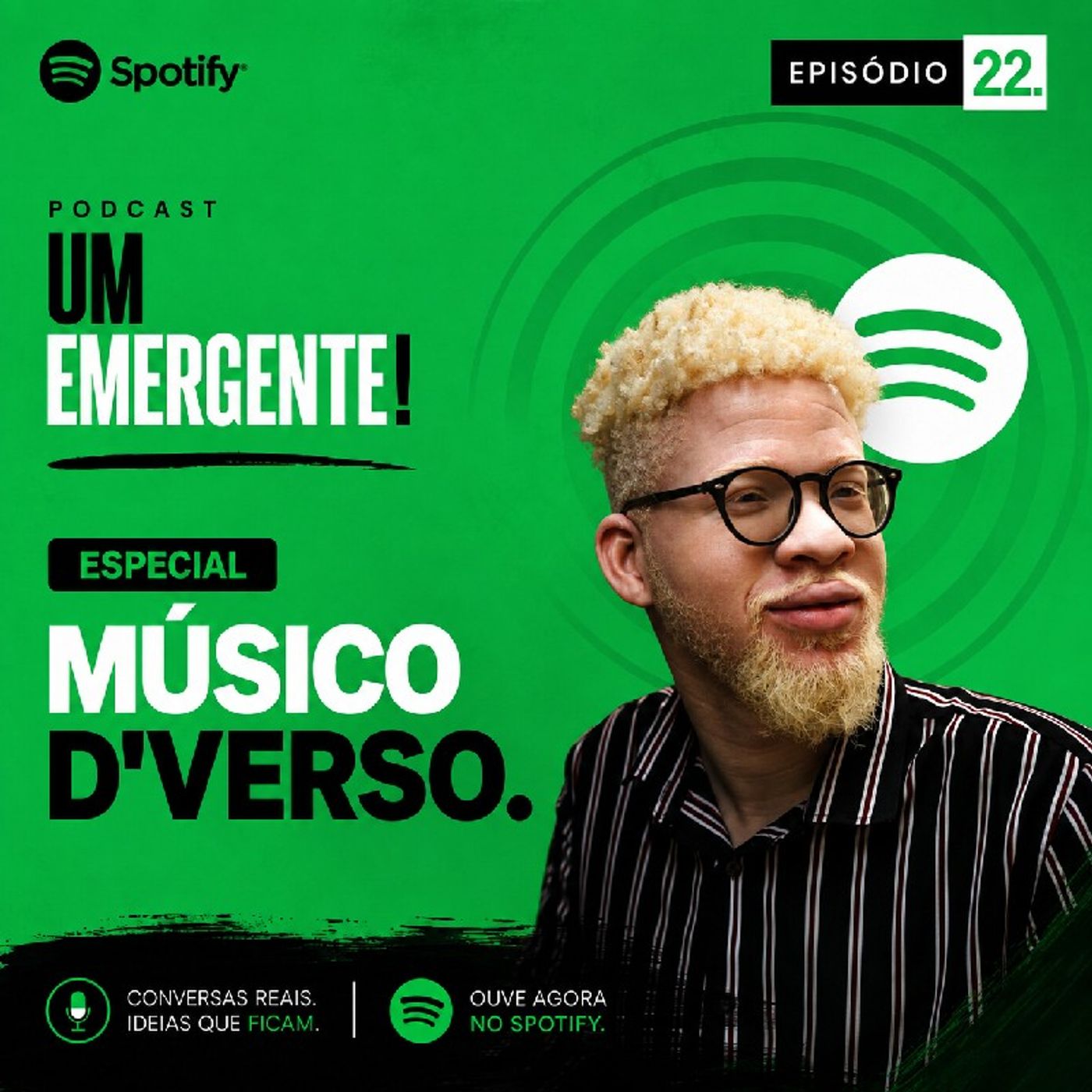 #22- Entrevista com D'Verso cantor episode artwork