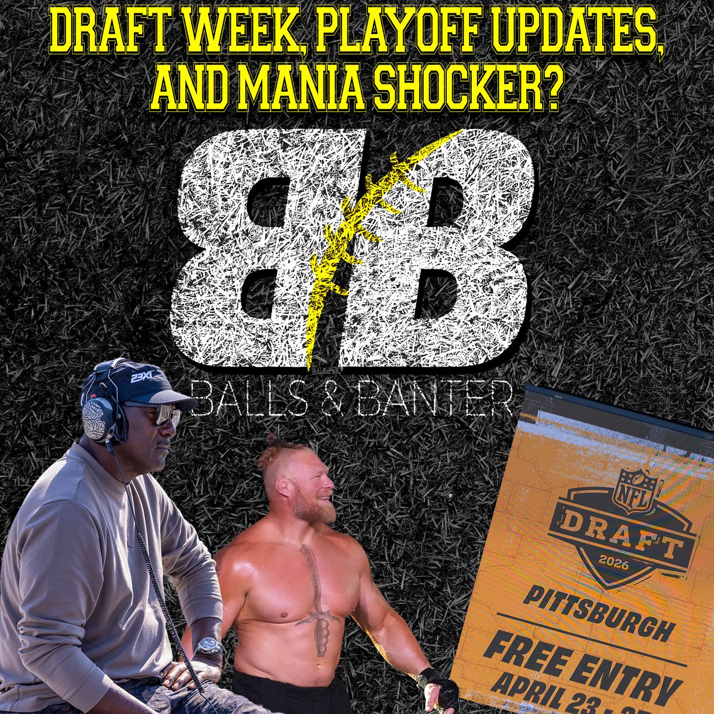 Draft Week Is Here, Reddick Wins Again, Playoff Updates, and Did Brock Just Retire? | Balls & Banter episode artwork