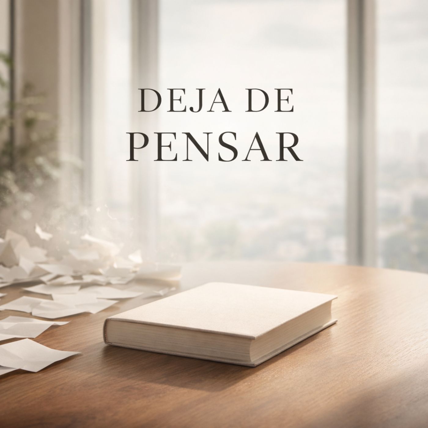 De fondo un libro