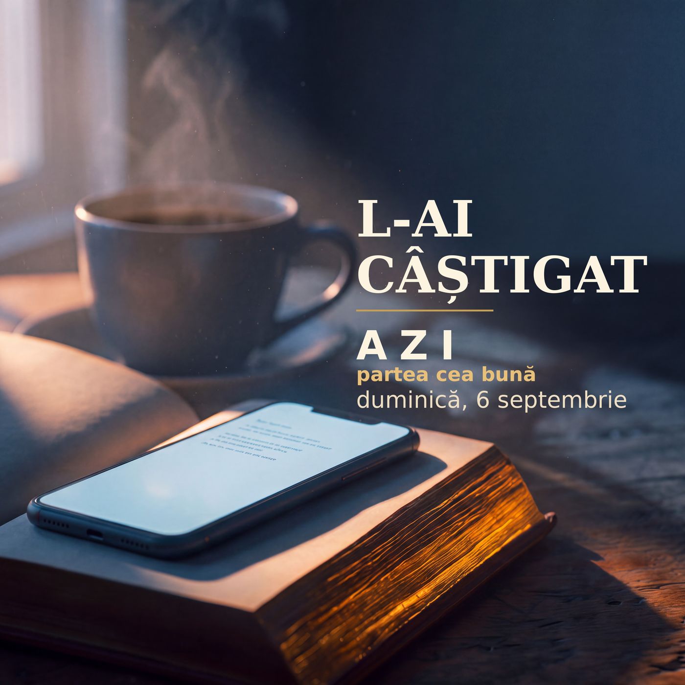 L-ai câștigat