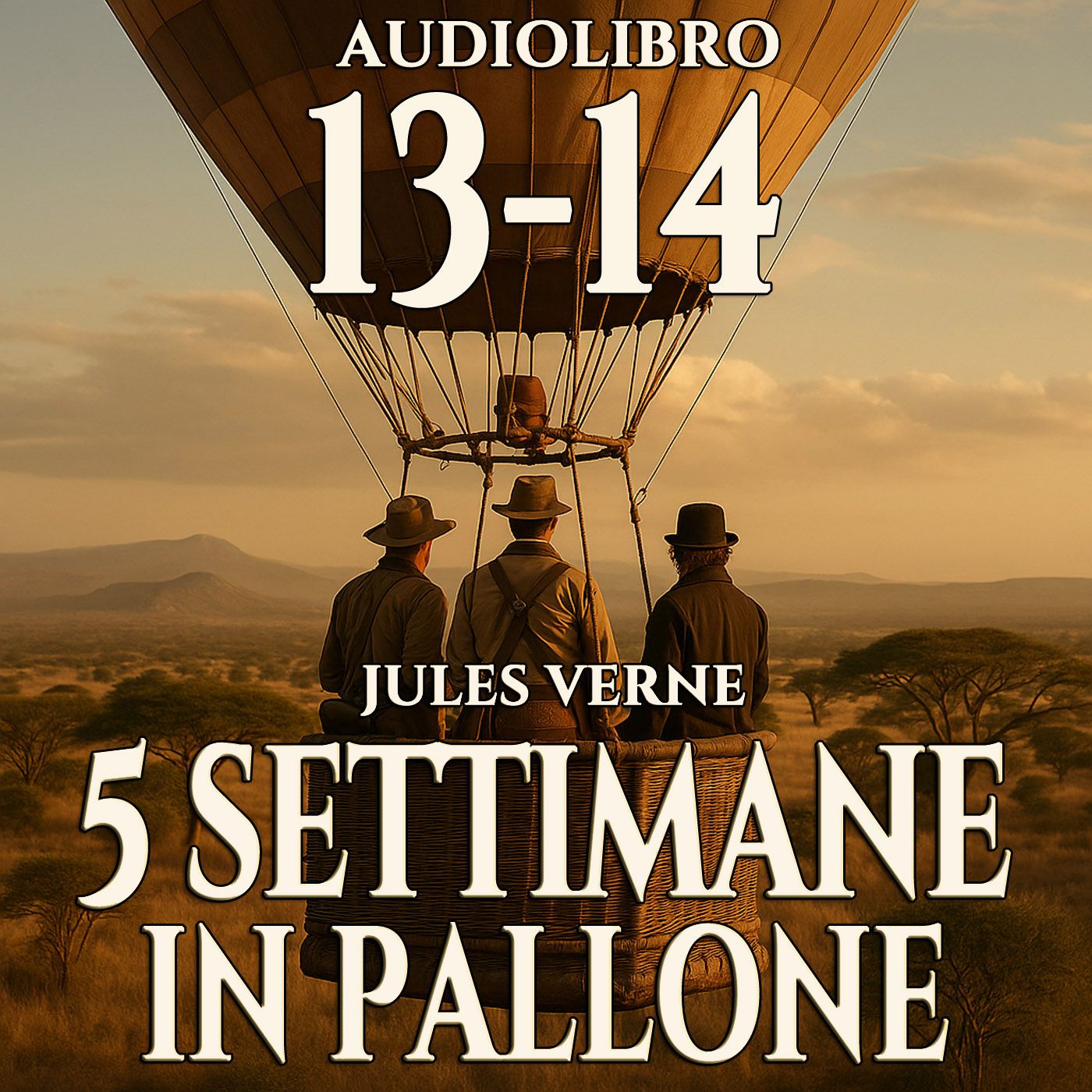 5 settimane in pallone – Jules Verne (Audiolibro)