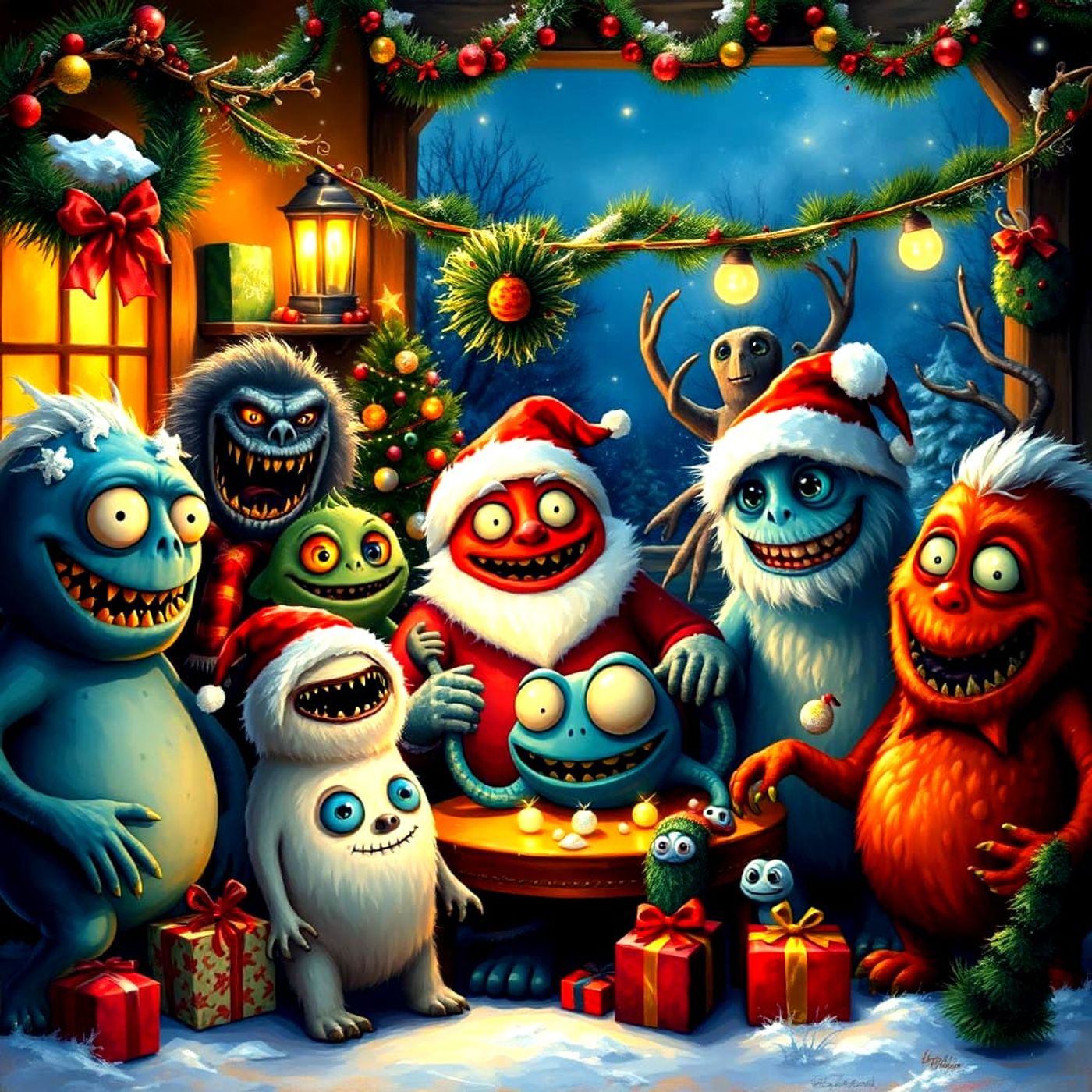 I mostri popolari di Natale in tutto il mondo episode artwork