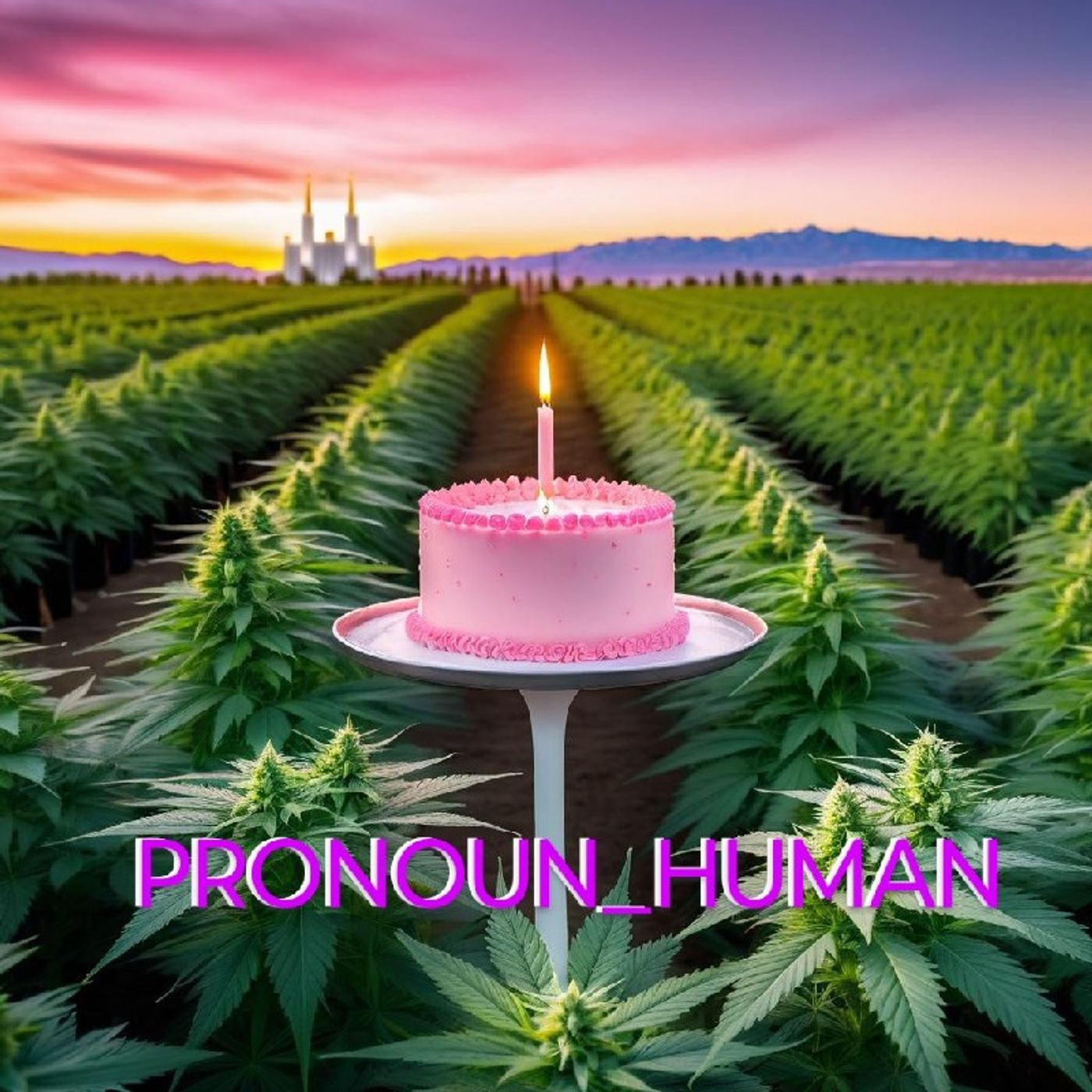 PRONOUN_HUMAN #44 (1 YEAR ANNIVERSARY, THE SWEETEST THINGS & RAMBLE ROUSER) episode artwork