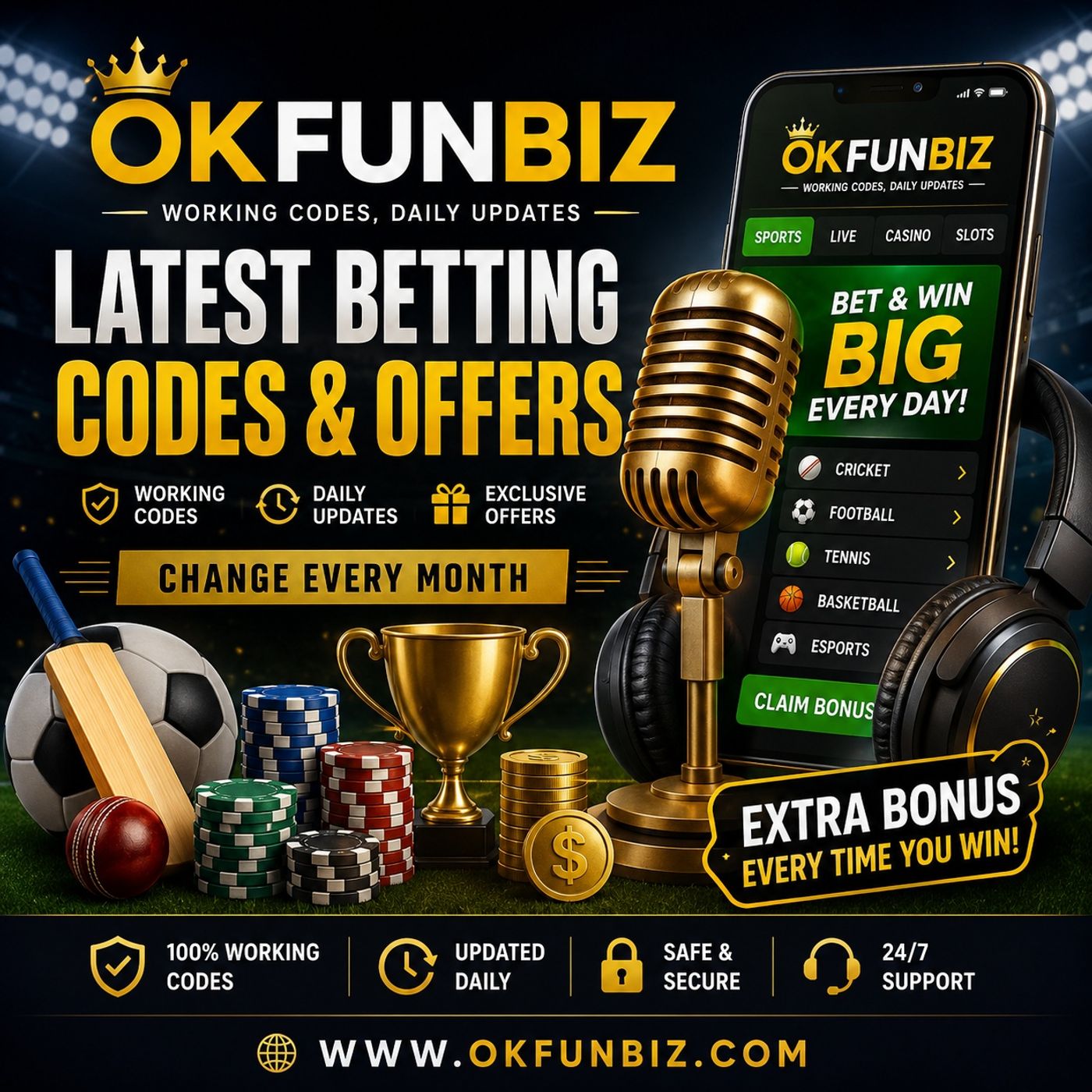 OKFunBiz Việt Nam – Mã Khuyến Mãi Mới & podcast artwork