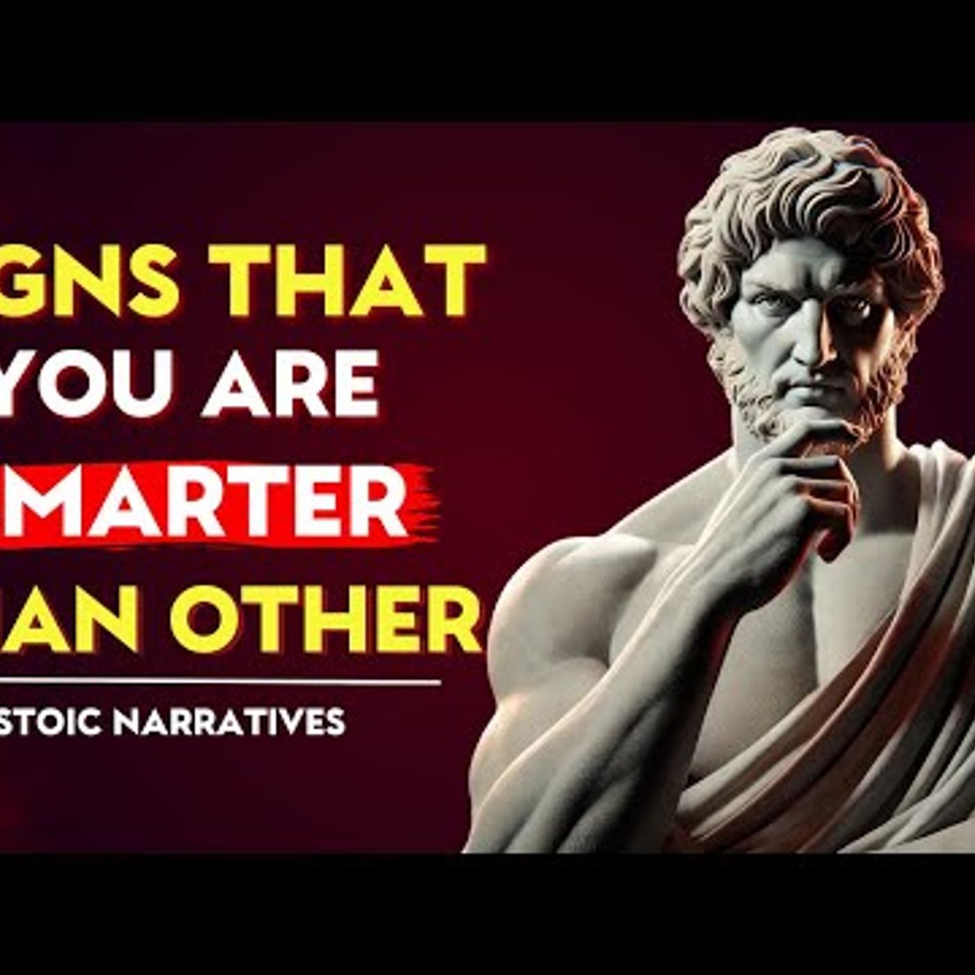 SHOCKING! 7 Hidden Signs of INTELLIGENCE You Might Not REALIZE _ Stoic Philosophy episode artwork