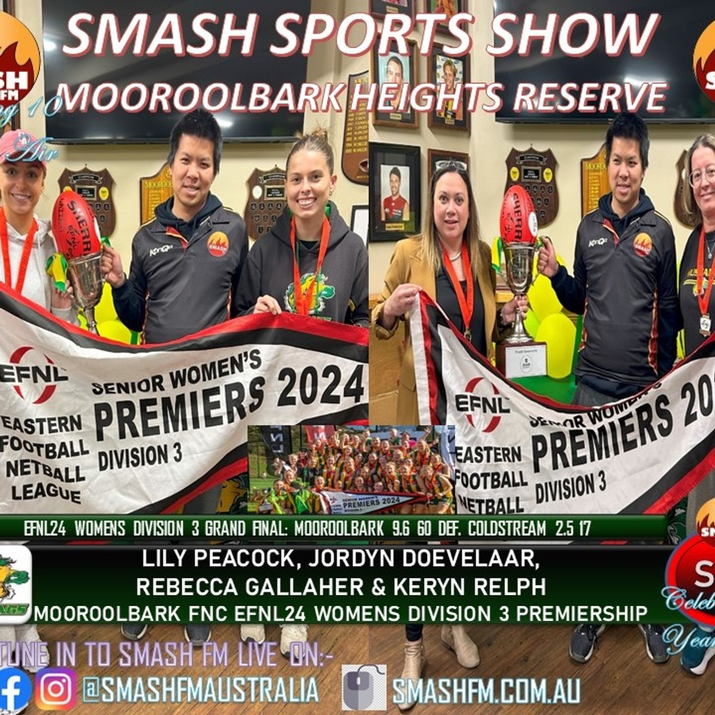 SSS10THYR: Mooroolbark FC EFNL24 Division 3 Senior Womens Premiership Interviews 270824