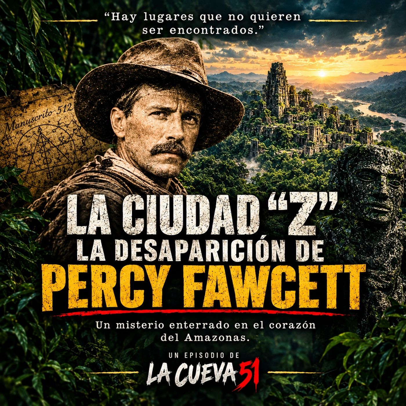 La Ciudad “Z” y la Desaparición de Percy Fawcett | La Cueva 51 episode artwork