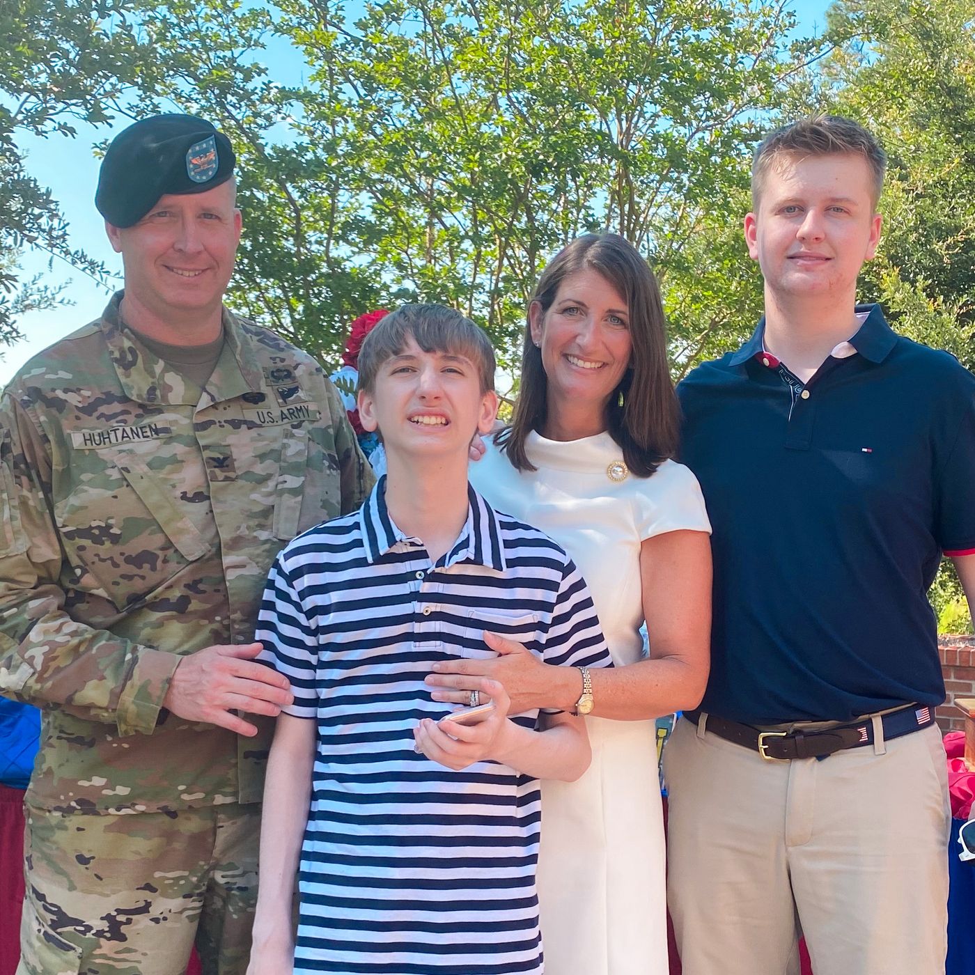 cover of episode Dad to Dad 176 - U.S. Army Colonel Mark Huhtanen Of Columbia, SC Is A 25 Year Combat Veteran With A 15 Year Old Non-Verbal Son With Autism