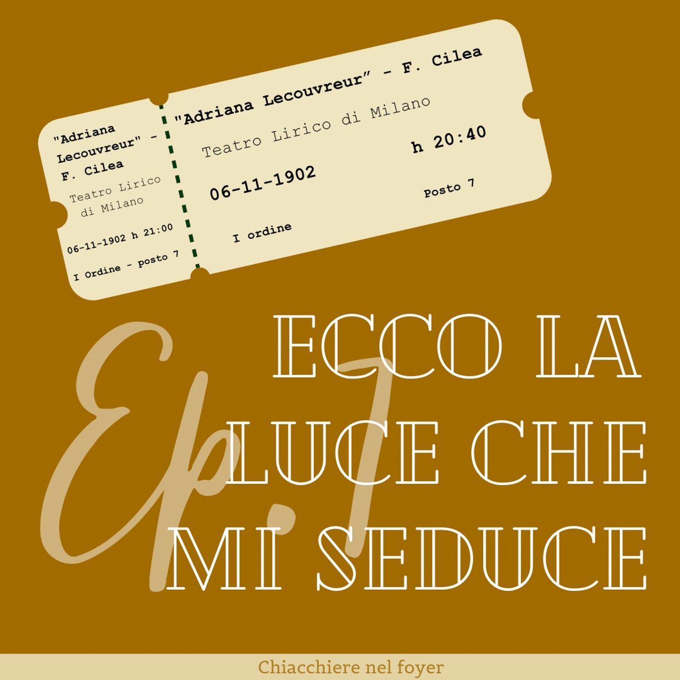 Chiacchiere nel foyer